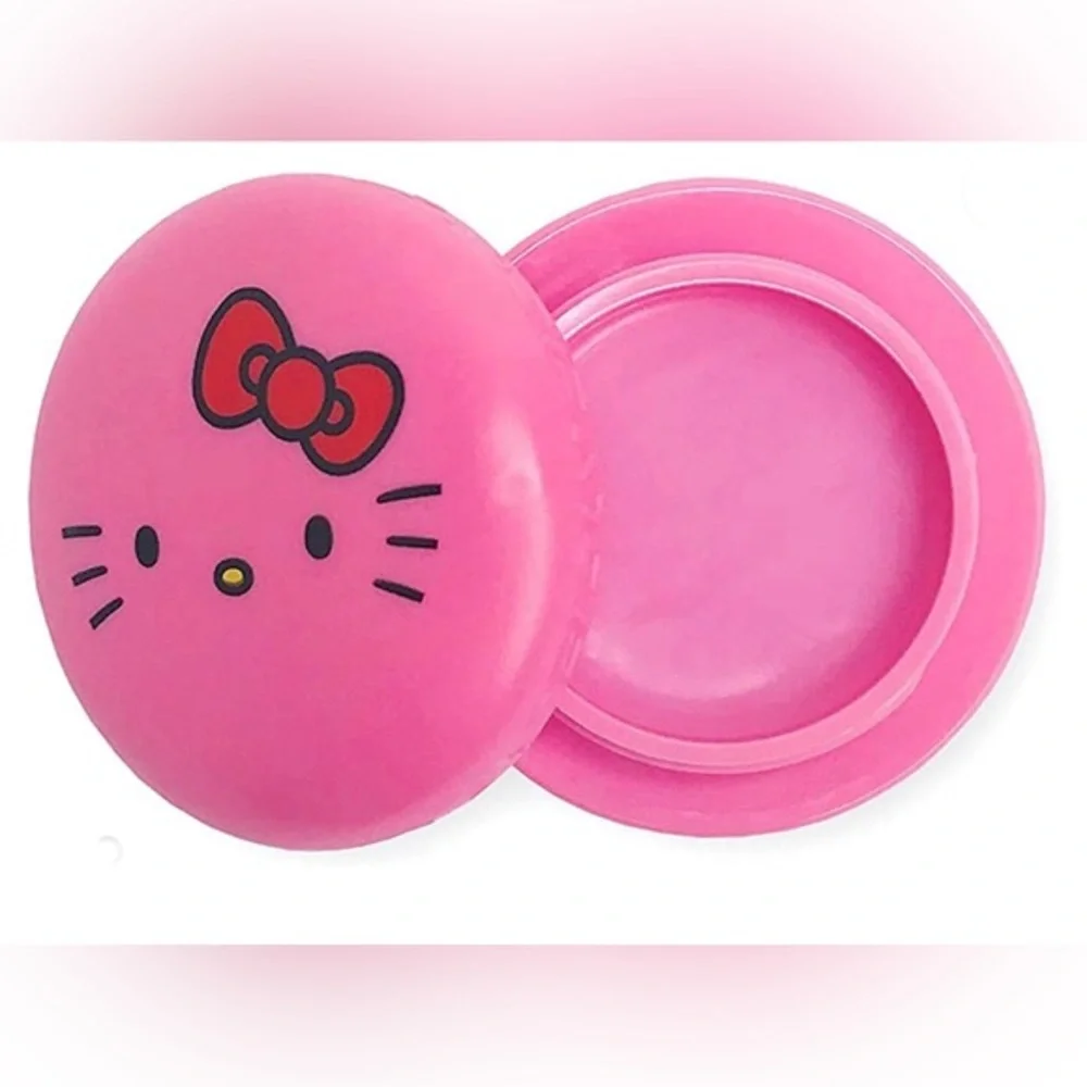 The Crème Shop x Sanrio Hello Kitty cake flavor Macaron Lip‎ Balm FREE